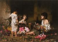 Harlamoff, Alexei Alexeievich - The Flower Girls